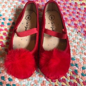 Cat and Jack Pom Pom flats